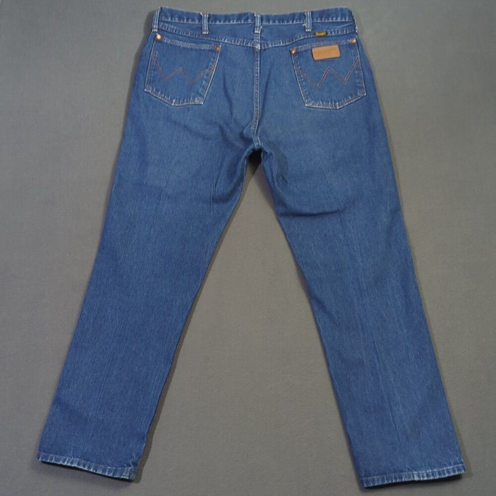 Wrangler VTG Jeans Men's 40x34 Fits 38x30 Blue 13MWZ Cowboy Cut Western USA Made - Picture 3 of 12